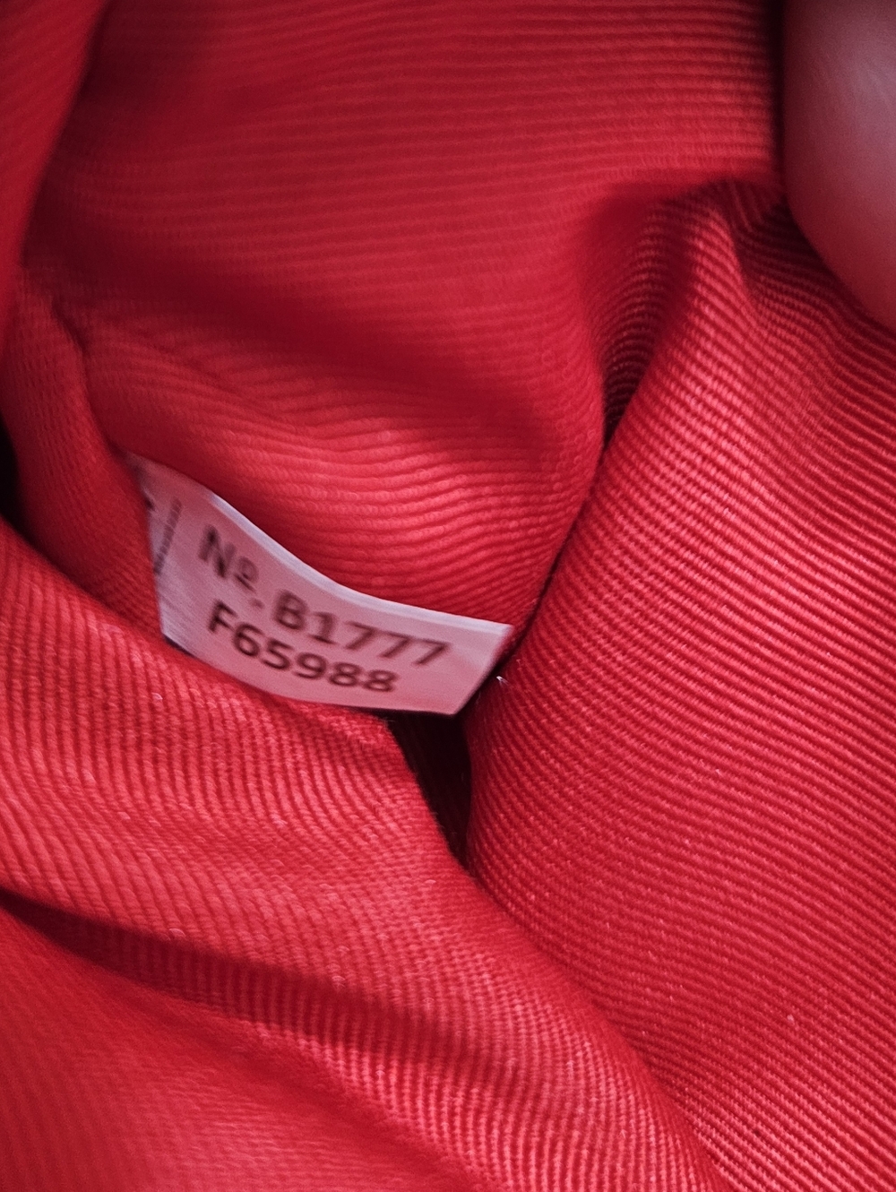 Coach Double Zip Camera Crossbody Bag Red Pebbled Leather F65988 | Boutique EUC - Picture 9 of 11